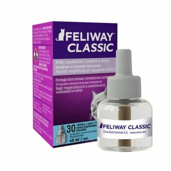 Feliway Classic Utántöltő – táplálékkiegészítő macskáknak
