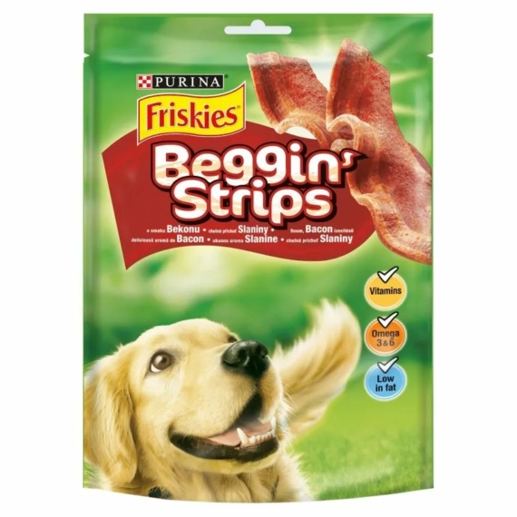 Friskies Beggin´ Strip 120g – jutalomfalat kutyáknak