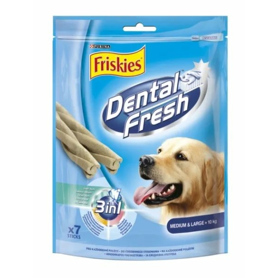 Friskies Dental Fresh 180g – jutalomfalat kutyáknak