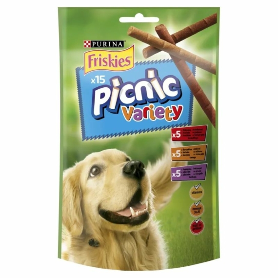 Friskies Picnic Variety 126g – jutalomfalat kutyáknak
