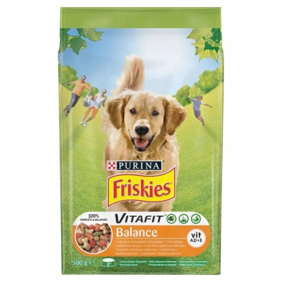 Friskies Száraz Kutya Balance 500g – száraz kutyatáp