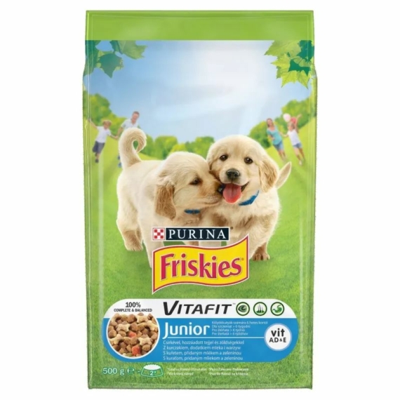 Friskies Száraz Kutya Junior 500g – száraz kutyatáp