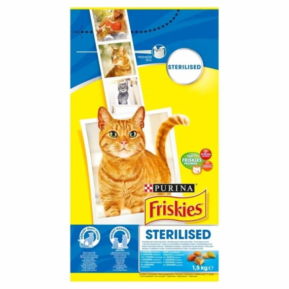 Friskies Száraz Macska Sterilcat 1,5kg – száraz macskatáp