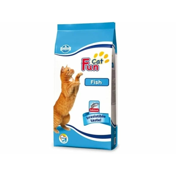 Fun Cat Fish Adult 2kg – száraz macskatáp