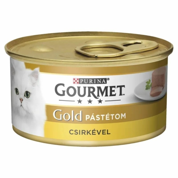 Gourmet Gold  Pástétom Csirke 85g – konzerves macskaeledel