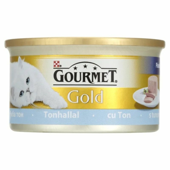 Gourmet Gold  Pástétom Tonhal 85g – konzerves macskaeledel
