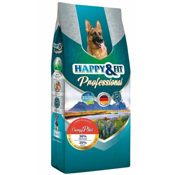 Happy&Fit Professional Energy Plus 20kg – száraz kutyatáp