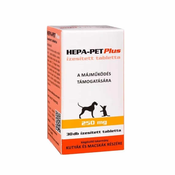 Hepa-Pet Plus 250 mg tabletta 30x – táplálékkiegészítő kutyáknak