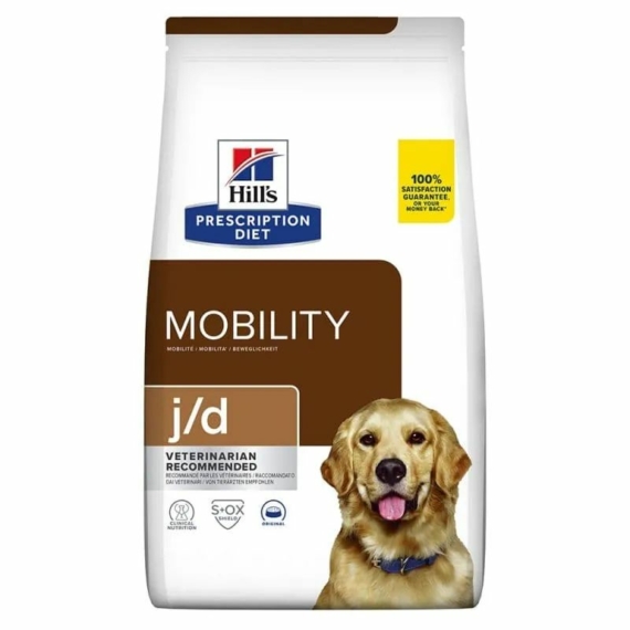 Hills PD Canine J/D 4 kg - izületi támogatás – száraz kutyatáp