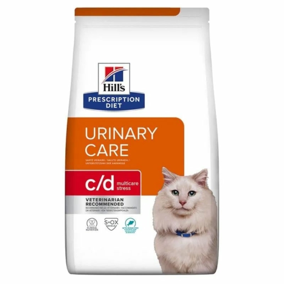 Hills PD Feline C/D Stress Ocean Fish 3 kg – száraz macskatáp