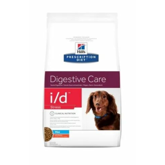 Hills Prescription Diet  Canine I/D Sress Mini 5 kg - stresszfaktor okozta  gasztrointesztinális – száraz kutyatáp