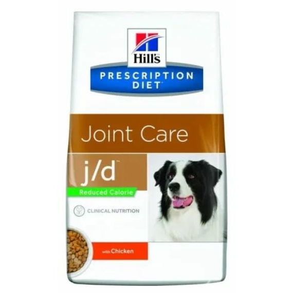 Hills Prescription Diet  Canine J/D Reduced Calorie 4 kg - izületi támogatás túlsulyos vagy hízás – száraz kutyatáp