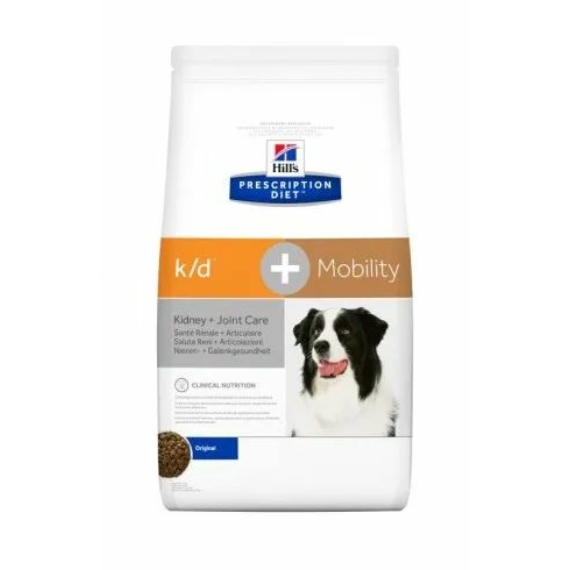 Hills Prescription Diet  Canine K/D + Mobility 5 kg - krónikus vesebetegség és izületi támogatás – száraz kutyatáp