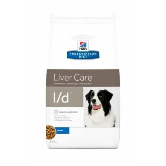 Hills Prescription Diet  Canine L/D 12 kg - májbetegségek étrendi kezelés – száraz kutyatáp