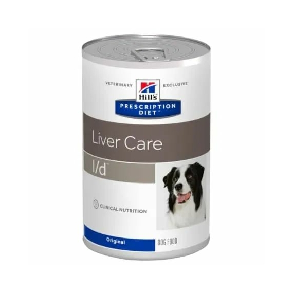 Hills Prescription Diet  Canine L/D 370 g - májbetegségek étrendi kezelés – konzerves kutyaeledel
