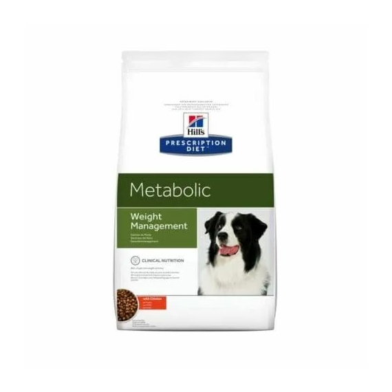 Hills Prescription Diet  Canine Metabolic 4 kg - elhízott és túlsúlyos kutyák étrendi kezelése, s – száraz kutyatáp