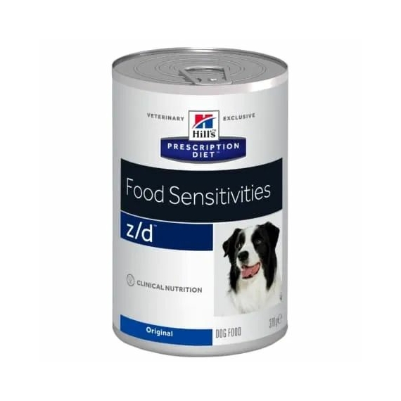 Hills Prescription Diet  Canine Z/D Ultra 370 g - táplálékallergia étrendi kezelése,kimutatása el – konzerves kutyaeledel