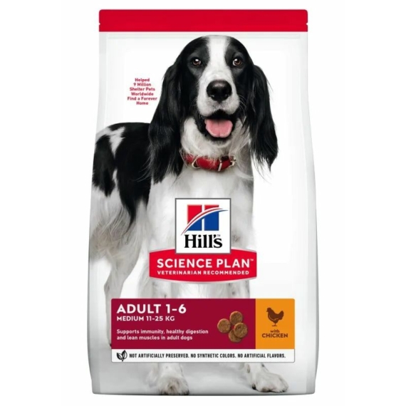 Hills Science Plan Canine Adult Chicken 2.5 kg – száraz kutyatáp