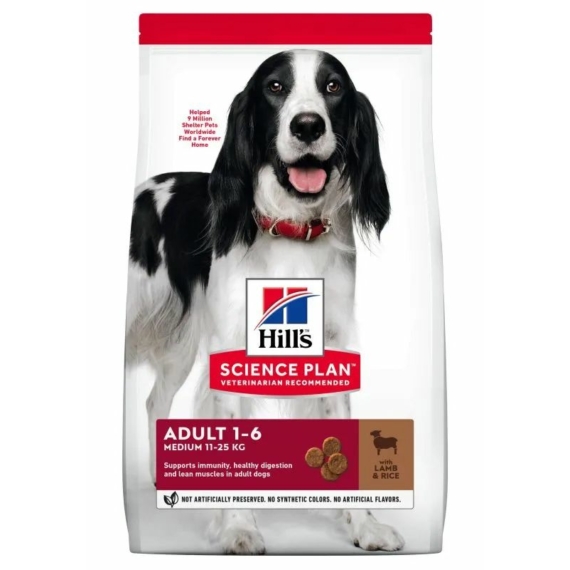Hills Science Plan Canine Adult Lamb & Rice 18 kg – száraz kutyatáp