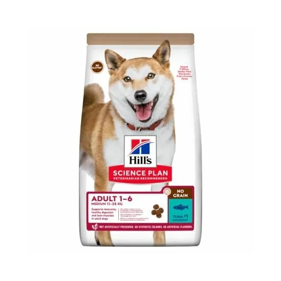 Hills Science Plan Canine Adult Nograin Tuna 2.5kg – száraz kutyatáp