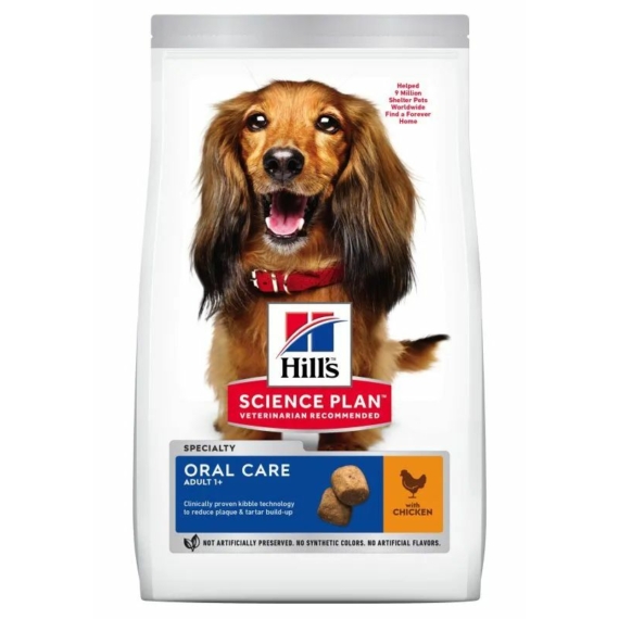 Hills Science Plan Canine Adult Oral Care 2 kg – száraz kutyatáp