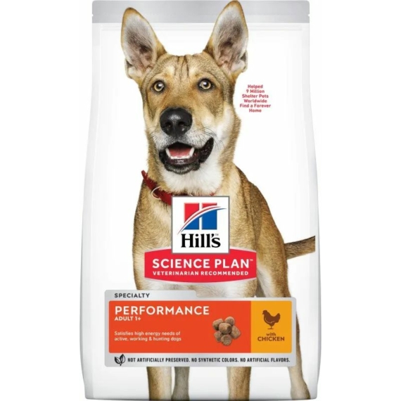 Hills Science Plan Canine Adult Performance 14 kg – száraz kutyatáp