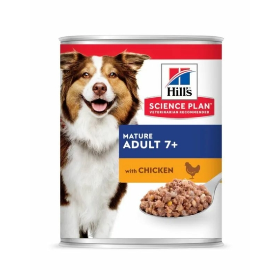 Hills Science Plan Canine Mature Adult Chicken Konzerv 370 g – konzerves kutyaeledel