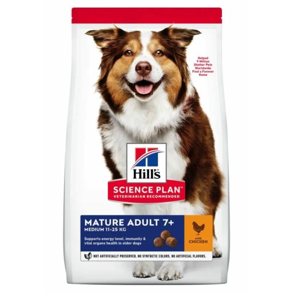Hills Science Plan Canine Mature Chicken 2.5 kg – száraz kutyatáp