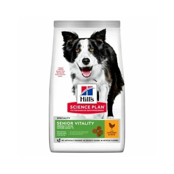 Hills Science Plan Canine Senior Vitality Medium Chicken 2.5kg – száraz kutyatáp
