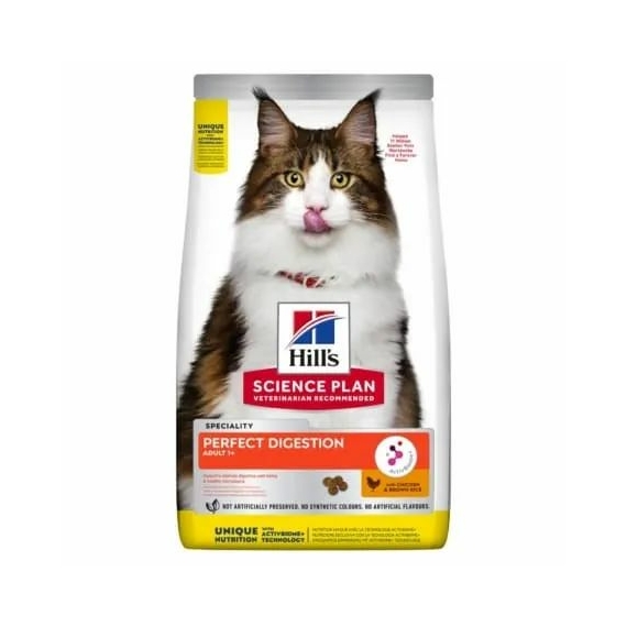Hills Science Plan Feline Adult Perfect Digestion 7kg – száraz macskatáp