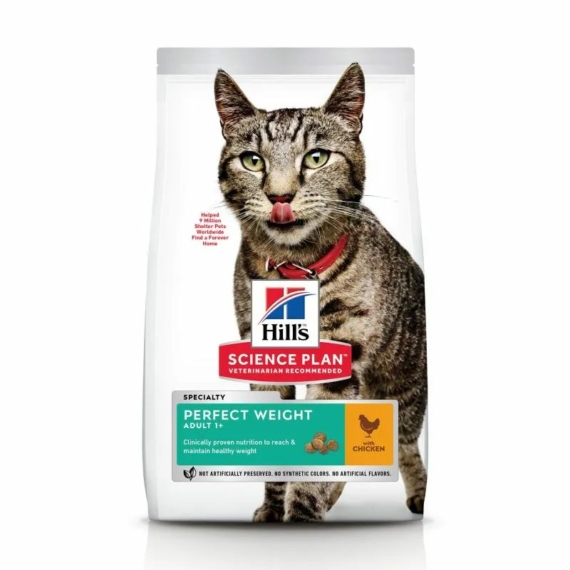 Hills Science Plan Feline Adult Perfect Weight 1.5 kg – száraz macskatáp