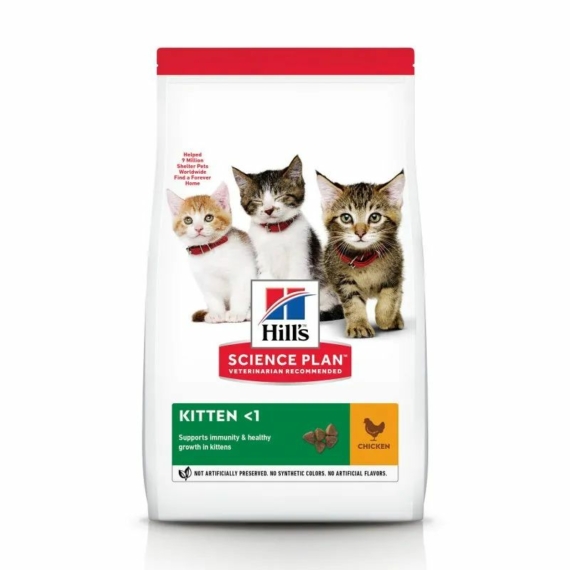 Hills Science Plan Feline Kitten Chicken 300 g – száraz macskatáp