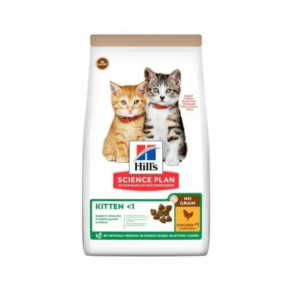 Hills Science Plan Feline Kitten Nograin Chicken 1.5kg – száraz macskatáp