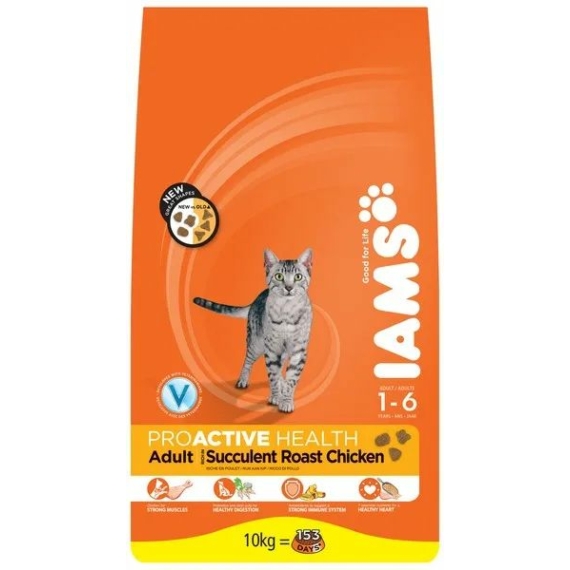 Iams Cat Adult Chicken macskatáp 10kg – száraz macskatáp