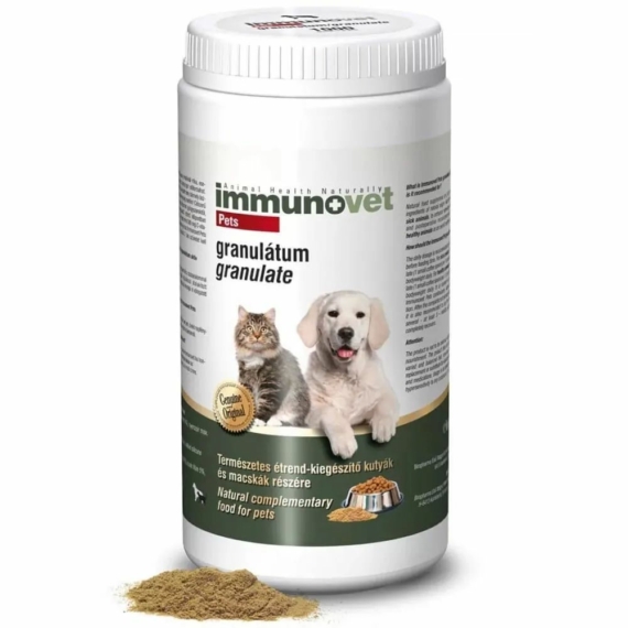 Immunovet Pets granulátum 1kg – táplálékkiegészítő kutyáknak