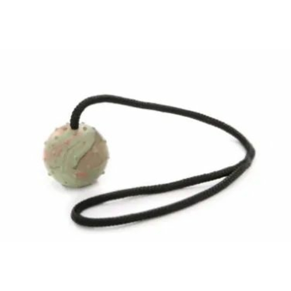 Játék Gumi Labda Füllel 60mm/50cm – kutyajáték