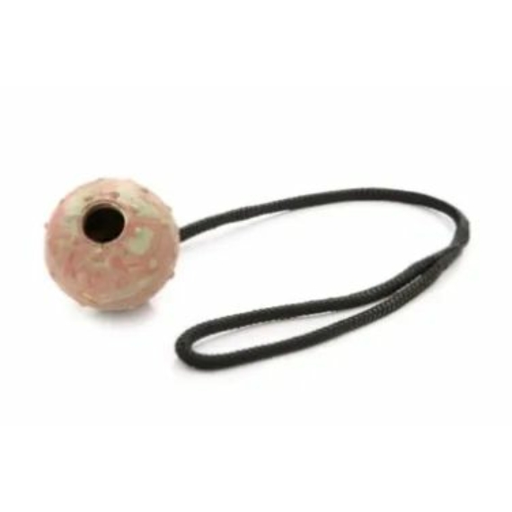 Játék Gumi Labda Üreges Füllel 70mm/50cm – kutyajáték