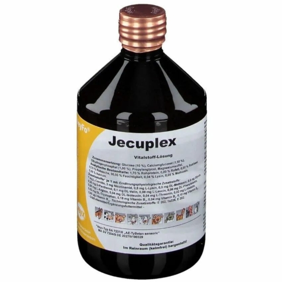 Jecuplex 500 ml – táplálékkiegészítő kutyáknak