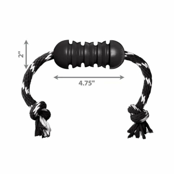 KONG Extreme Dental Kötéllel Kutyajáték M – kutyajáték