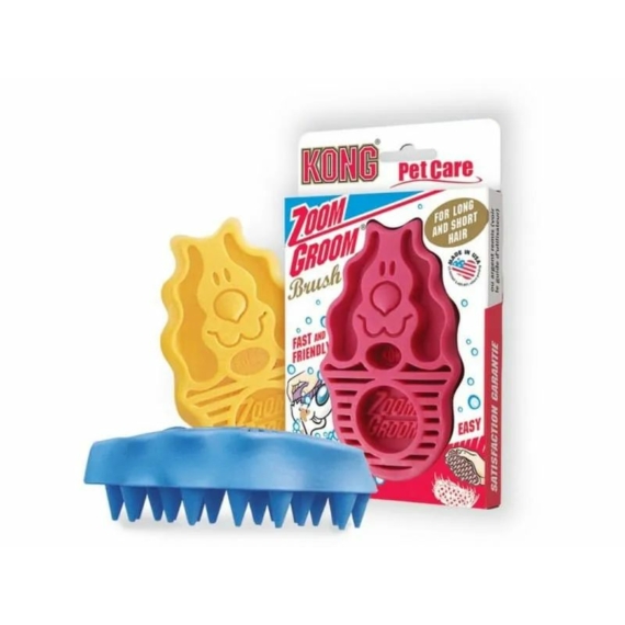 KONG Fésű Raspberry Zoomgroom