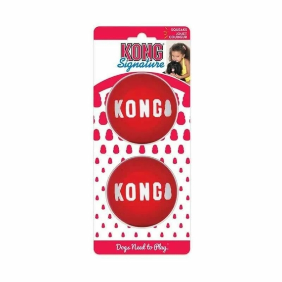 KONG Játék Feliratos Labda S (2db/cs) – kutyajáték