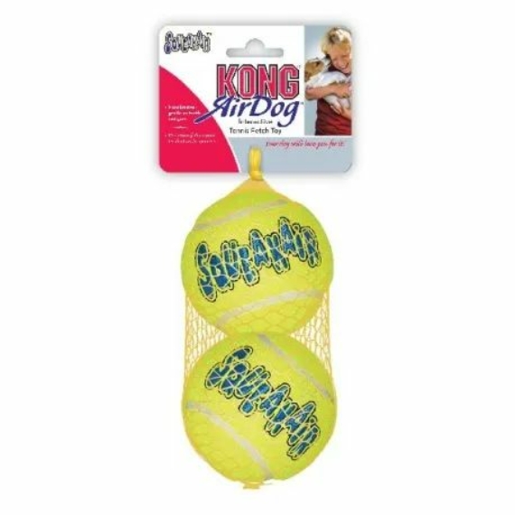 Kong Játék Squeakair Tennis Ball Labda Nagy, 2db – kutyajáték