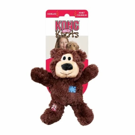 KONG Wild Knots Bear Kutyajáték XS – kutyajáték