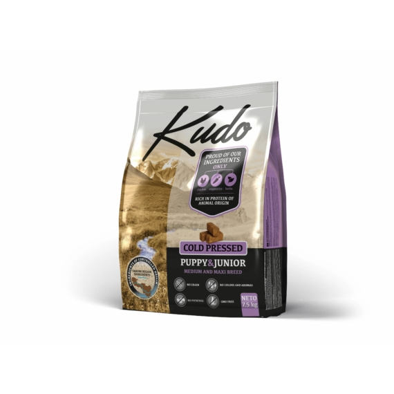 Kudo Puppy&Junior Medium&Maxi 2,5Kg – száraz kutyatáp
