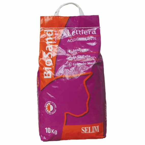 Macskaalom Biosand Csomósodó, Bentonit 10kg – macskaalom