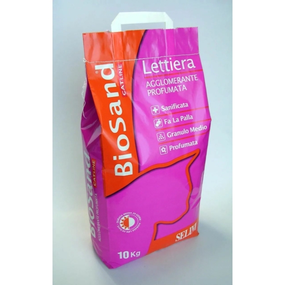 Macskaalom Biosand Illatos Csomósodó, Bentonit 10kg – macskaalom