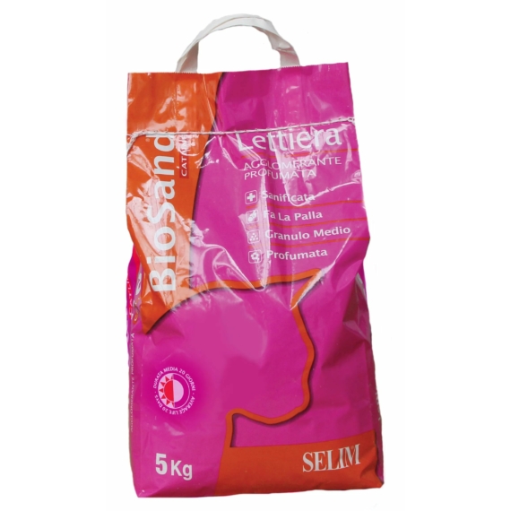 Macskaalom Biosand Illatos Csomósodó, Bentonit 5kg – macskaalom