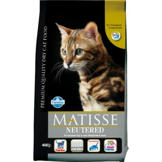 Matisse Neutered 400g – száraz macskatáp