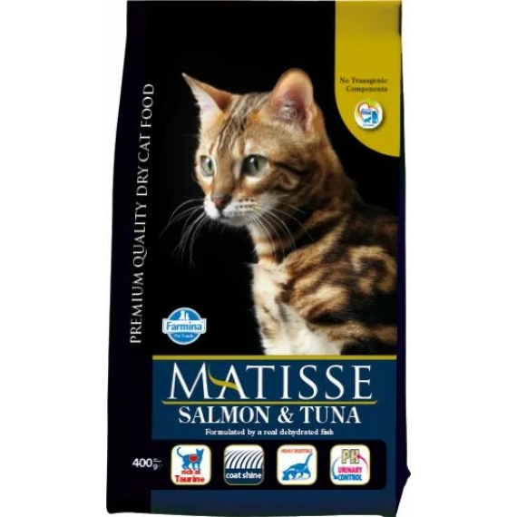 Matisse Salmon & Tuna 400g – száraz macskatáp