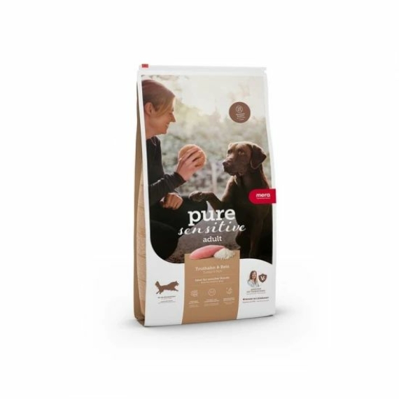 Mera Dog Pure Sensitive Adult Turkey & Rice 12,5kg – száraz kutyatáp